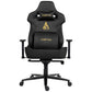 Andyou Gaming Chair – Faux Suede, 12° Tilt, 220kg Capacity, 3D Armrests, 90–155° Recline, Ergonomic PC Chair