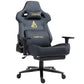 Andyou Gaming Chair – Ergonomic PC Chair with Faux Suede, 90–155° Recline, 18° Tilt, 3D Armrests, 220kg Capacity