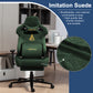 Andyou Gaming Chair – Ergonomic PC Chair with Faux Suede, 90–155° Recline, 18° Tilt, 3D Armrests, 220kg Capacity