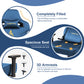 Andyou Gaming Chair – Faux Suede, 12° Tilt, 220kg Capacity, 3D Armrests, 90–155° Recline, Ergonomic PC Chair