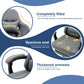 ANDYOU PU Leather Computer Gaming Chair - Comfortable and Adjustable Office Chair, Grey