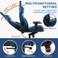 Andyou Gaming Chair – Faux Suede, 12° Tilt, 220kg Capacity, 3D Armrests, 90–155° Recline, Ergonomic PC Chair