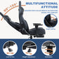 Andyou Gaming Chair – Ergonomic PC Chair with Faux Suede, 90–155° Recline, 18° Tilt, 3D Armrests, 220kg Capacity