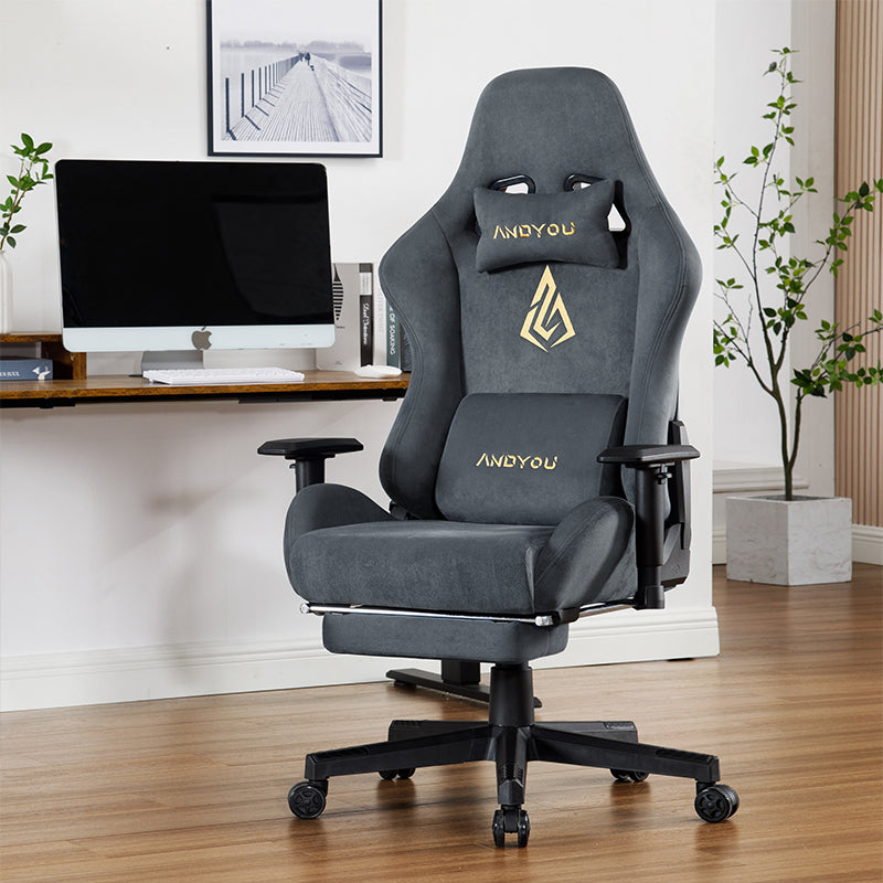 Gaming Chair, Breathable Office Chair, Adjustable Rotating Task Chair ...
