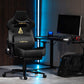 Andyou Gaming Chair – Ergonomic PC Chair with Faux Suede, 90–155° Recline, 18° Tilt, 3D Armrests, 220kg Capacity